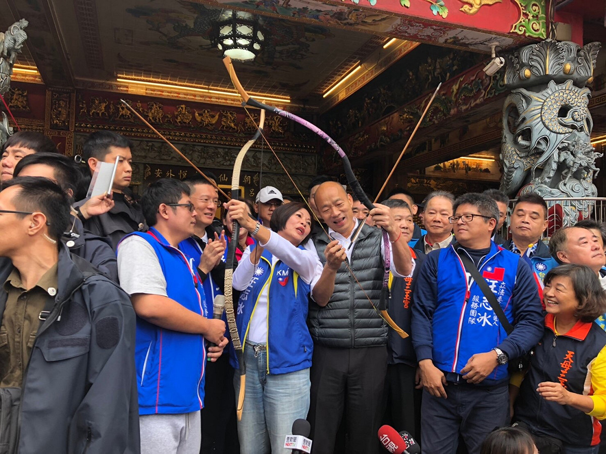國民黨總統候選人韓國瑜。 圖：韓國瑜競選辦公室/提供