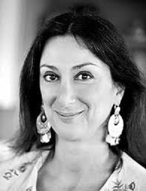 馬爾他調查記者加利西亞（Daphne Caruana Galizia）謀殺案的調查擴大。 圖 : 翻攝自維基百科。