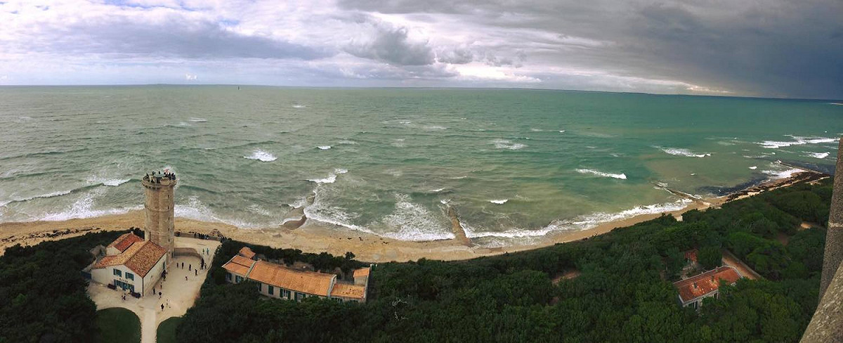 法國 Île de Ré小島也有方塊海景觀。 圖：翻攝自Destination Ile de Ré