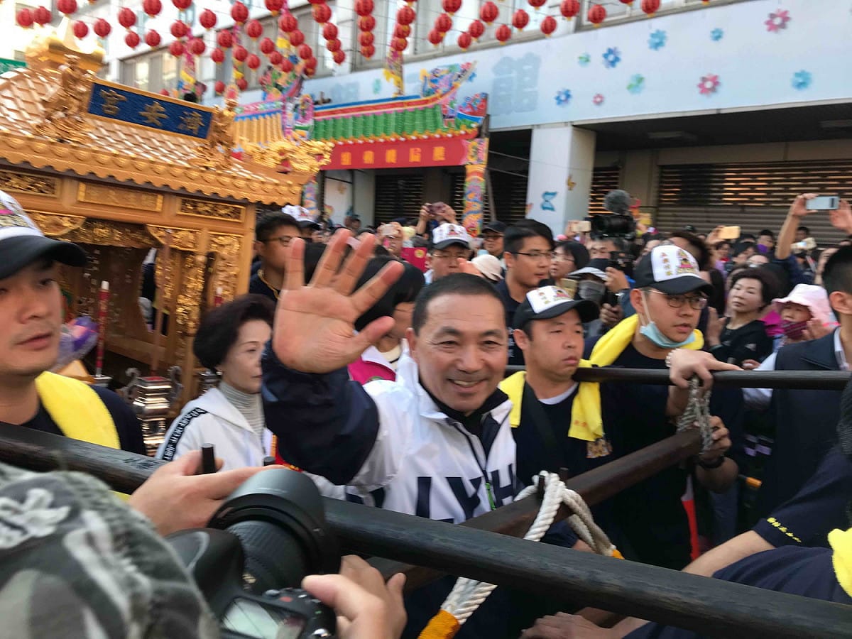 新北市長侯友宜。 圖：新北市民政局/提供（資料畫面）