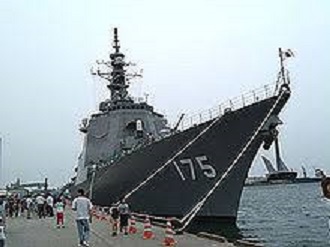 日本海上自衛隊妙高號驅逐艦（舷號DDG-175）。 圖 : 翻攝自維基百科