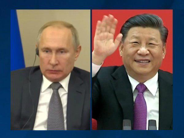 俄羅斯總統普亭（左圖）與中國國家主席習近平，2日透過視訊，啟動「西伯利亞力量」天然氣管線。 圖：翻攝自俄羅斯《Fontanka》