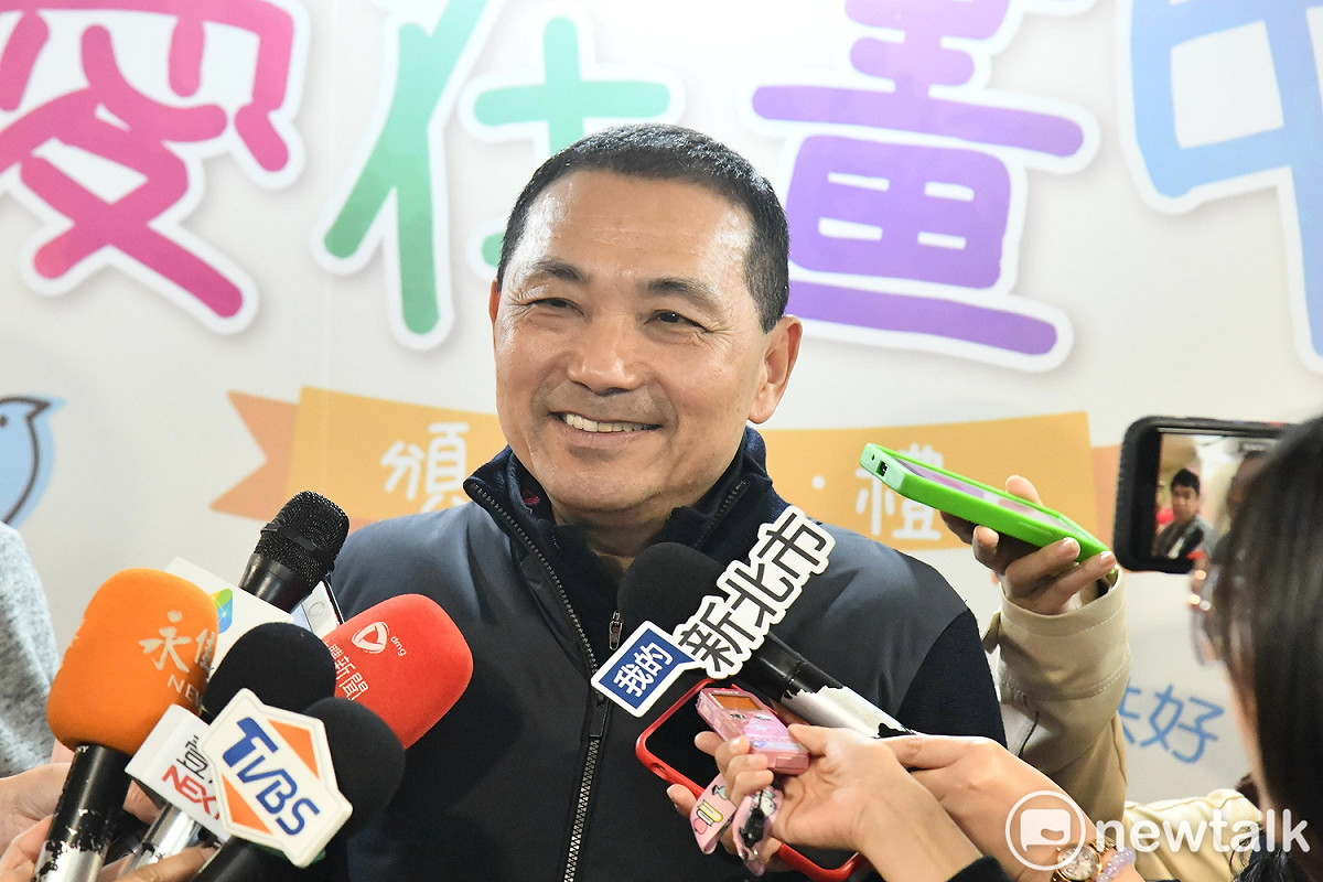 侯友宜表態不接韓國瑜新北市競總主委，強調新北400萬市民才是主委。 圖：林昀真／攝