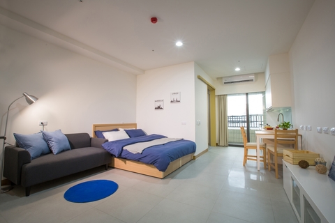 新北市新店央北青年社會住宅將於12月9日正式受理。本圖為一房型樣品屋。 圖：新北市府城鄉局/提供