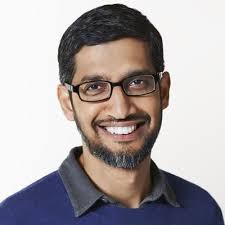 Google母公司Alphabet執行長佩吉即將卸職，由Google執行長皮查伊(圖)接任。 圖 : 翻攝自推特