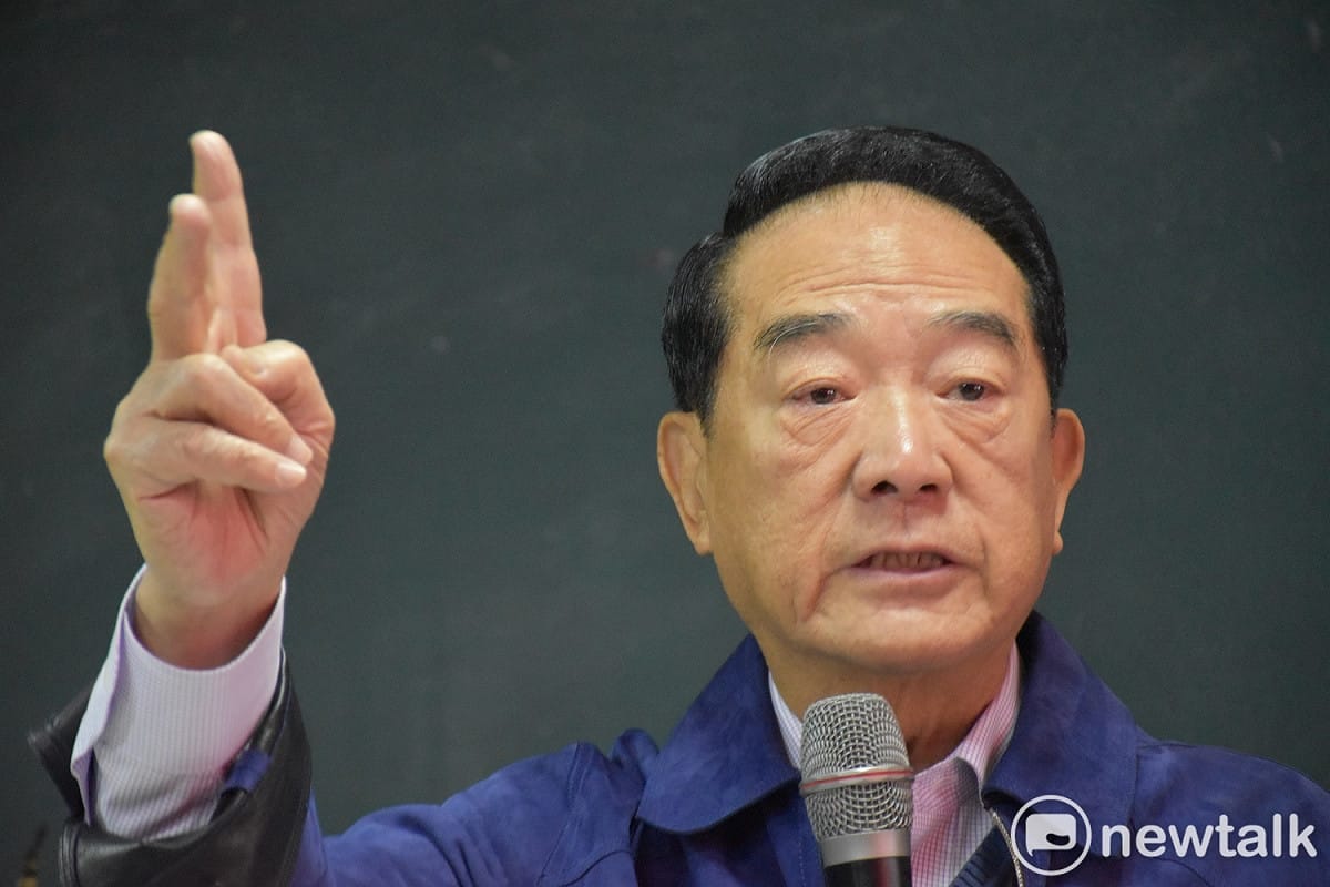 親民黨總統候參選人宋楚瑜。 圖：林昀真/攝(資料照片)