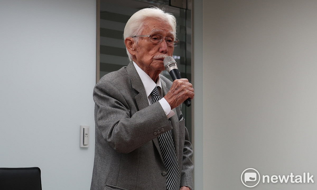 台灣制憲基金會董事長辜寬敏 圖：林朝億/攝