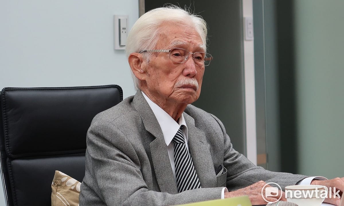台灣制憲基金會董事長辜寬敏。 圖：林朝億/攝（資料照片）