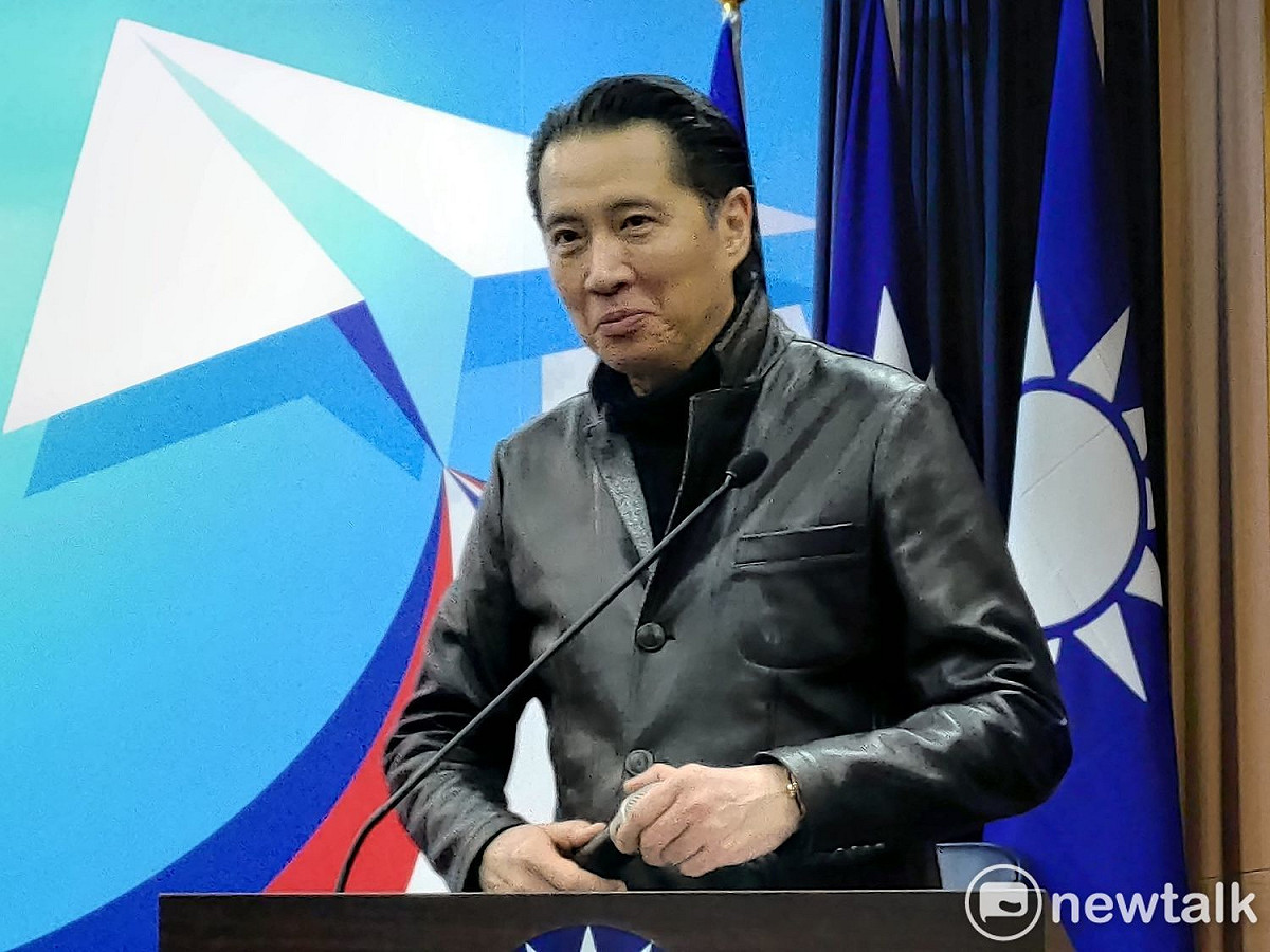 國民黨發言人歐陽龍。 圖：黃建豪/攝