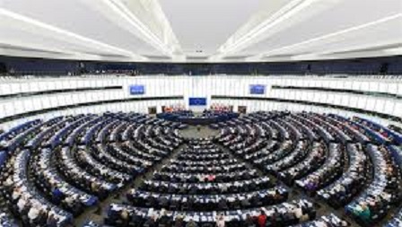 歐洲議會外交委員會通過「共同外交暨安全政策」決議案，重申支持台灣國際參與。 圖 : 中央社