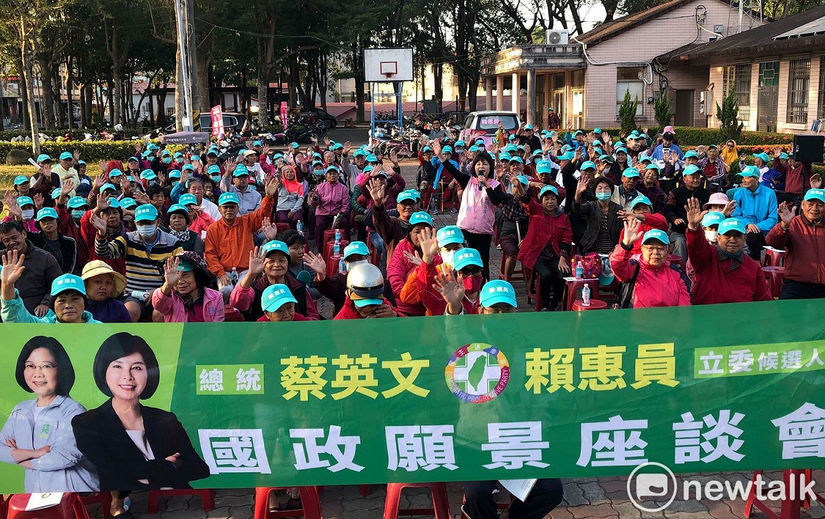 賴惠員基層實力雄厚，動員能力強。 圖：黃博郎／攝