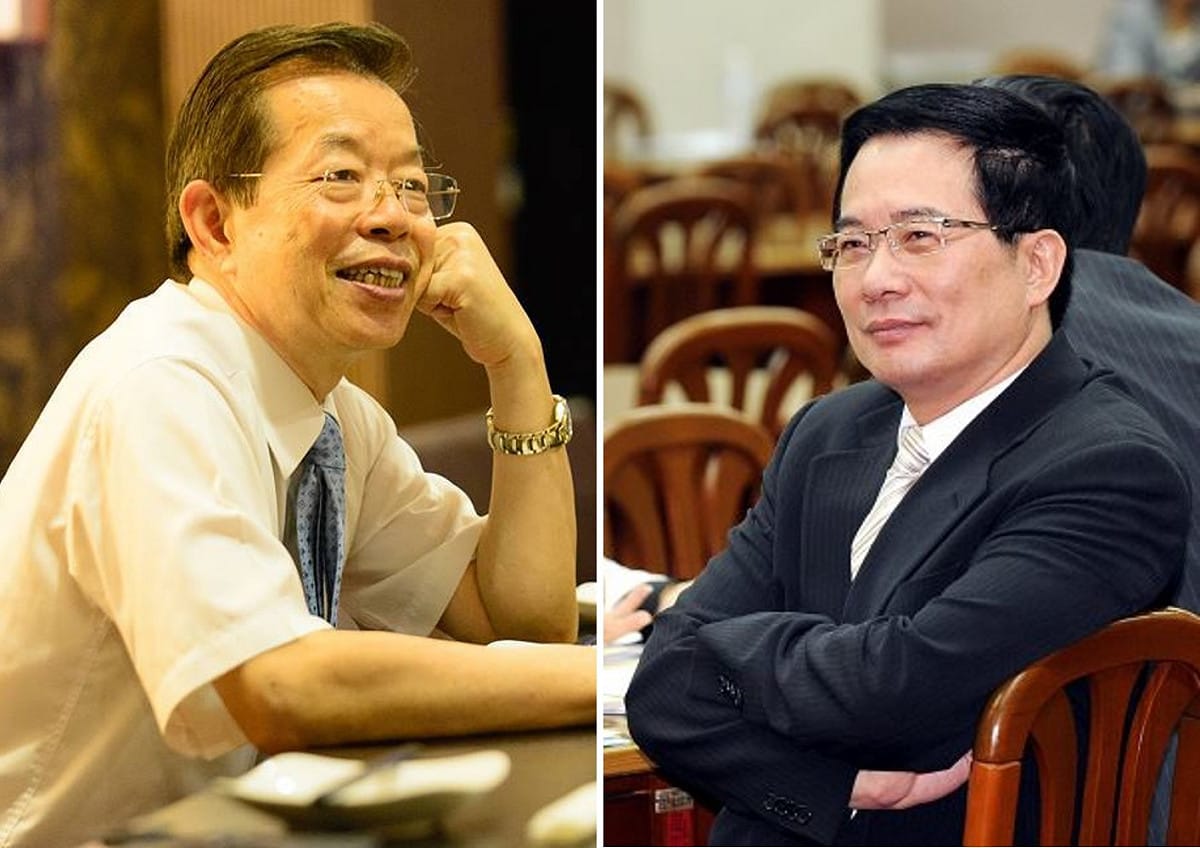 蔡正元以「給謝長廷的公開信」回應謝長廷的指控。 圖：新頭殼合成