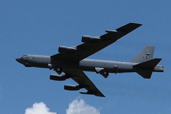 執勤中的B-52H轟炸機。 圖 : 翻攝自美國空軍網站