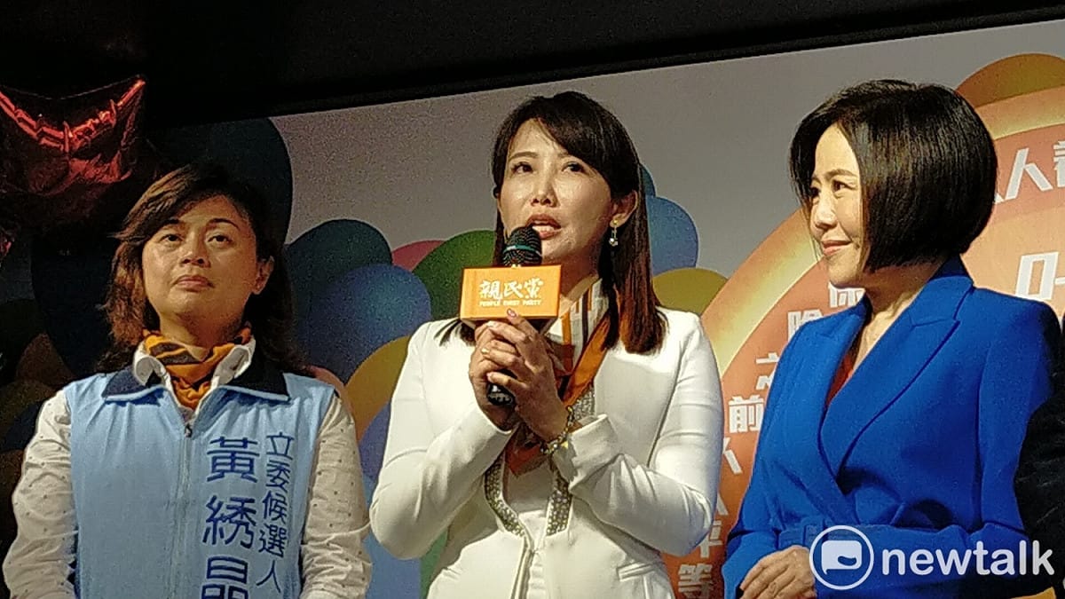 蔡沁瑜認為郭柯雙方既然要合作，不需要透過媒體隔空傳話。 圖：林昀真/攝