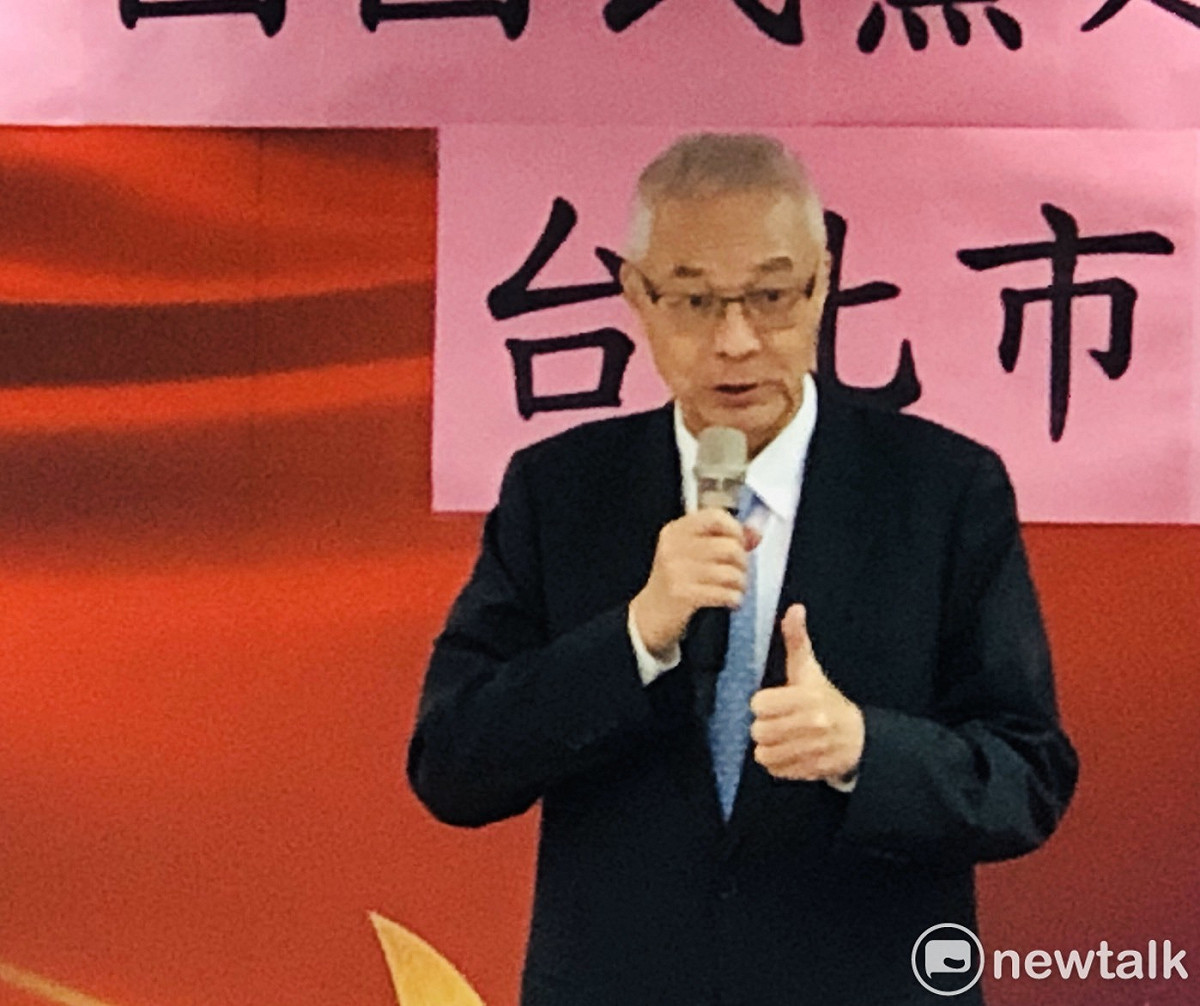 國民黨主席吳敦義。 圖：謝莉慧/攝（資料照）