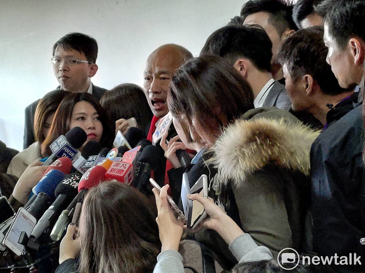 國民黨總統候選人韓國瑜。 圖：黃建豪/攝