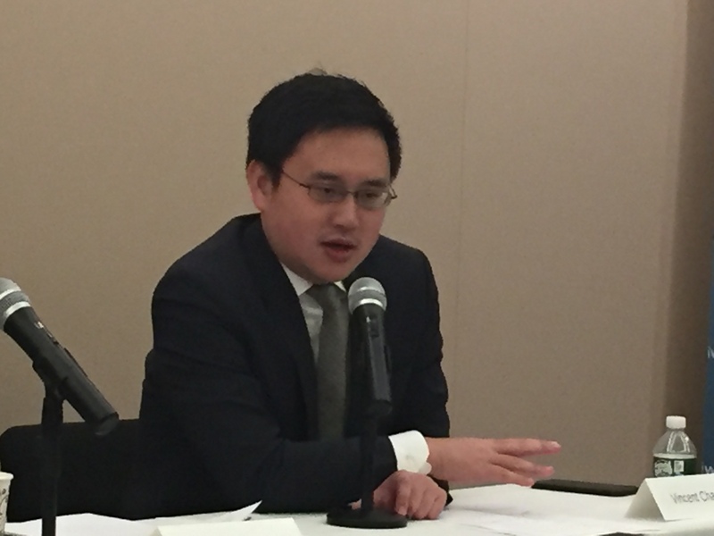 駐美代表處政治組組長趙怡翔指出，台灣與其他民主利益相關各方必須做好準備，以面對來自北京在區域內的挑戰。 圖：中央社提供