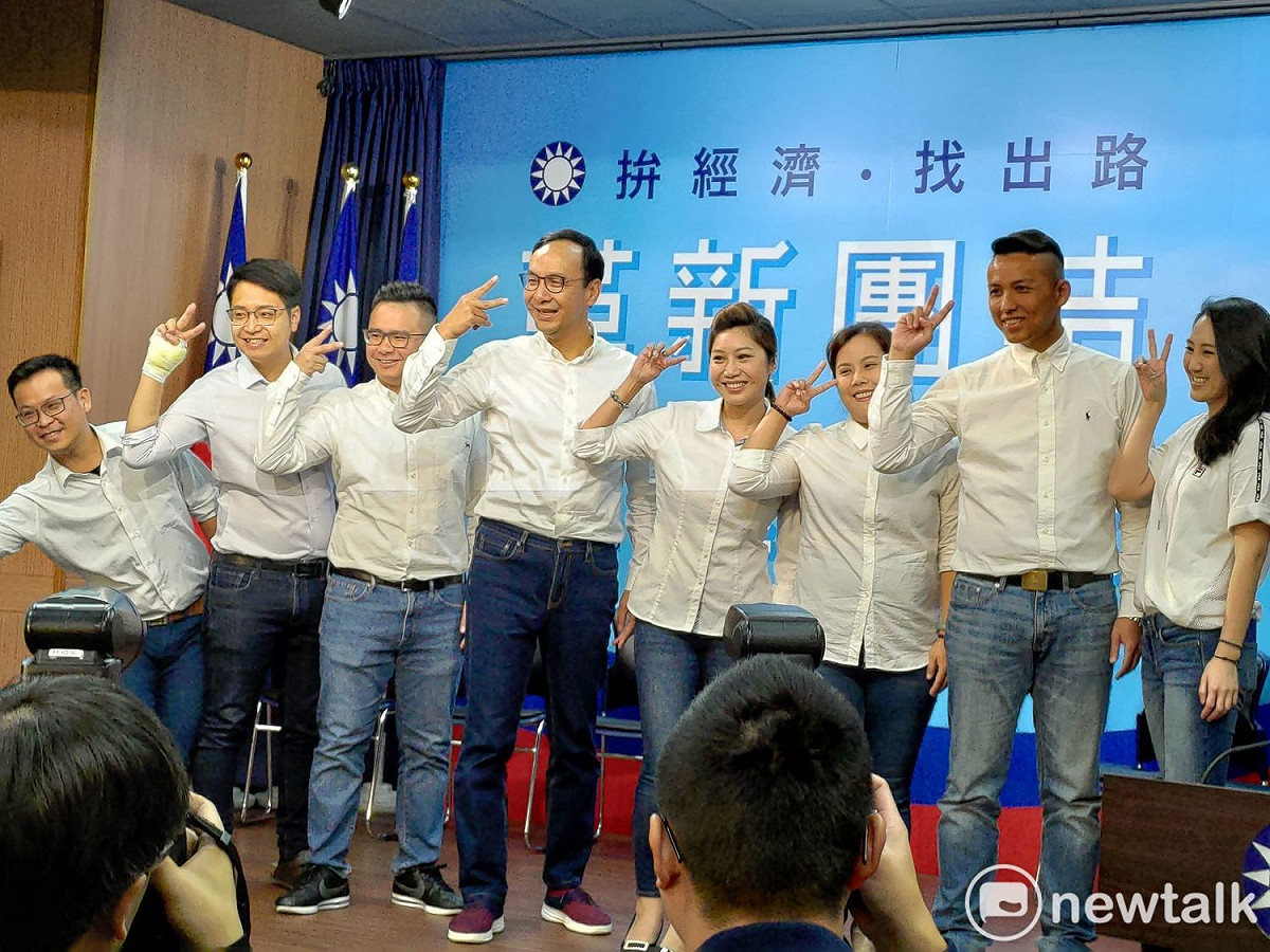 國民黨邀請青壯派議員組成新世代戰鬥團。 圖：黃建豪/攝