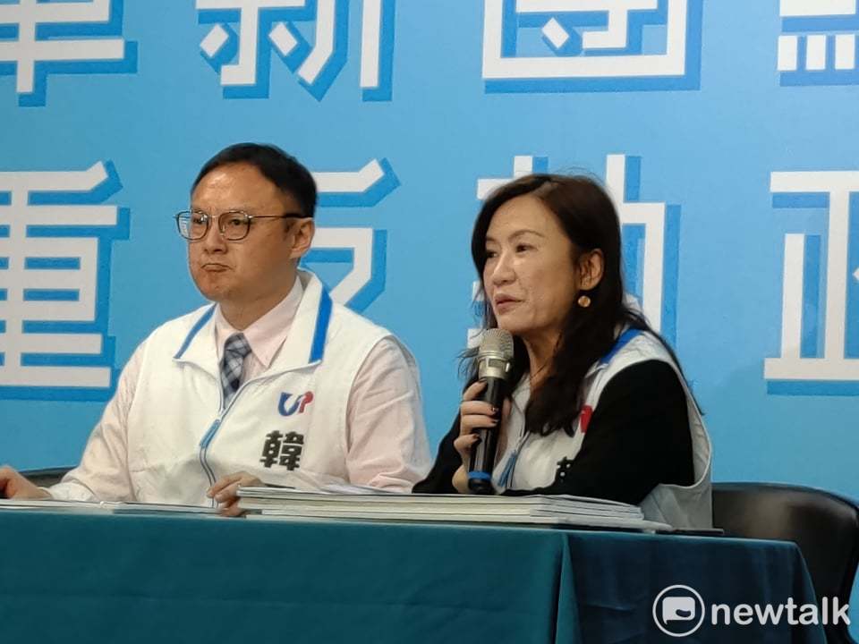 韓競選辦公室回擊黃國昌。 圖：黃建豪/攝