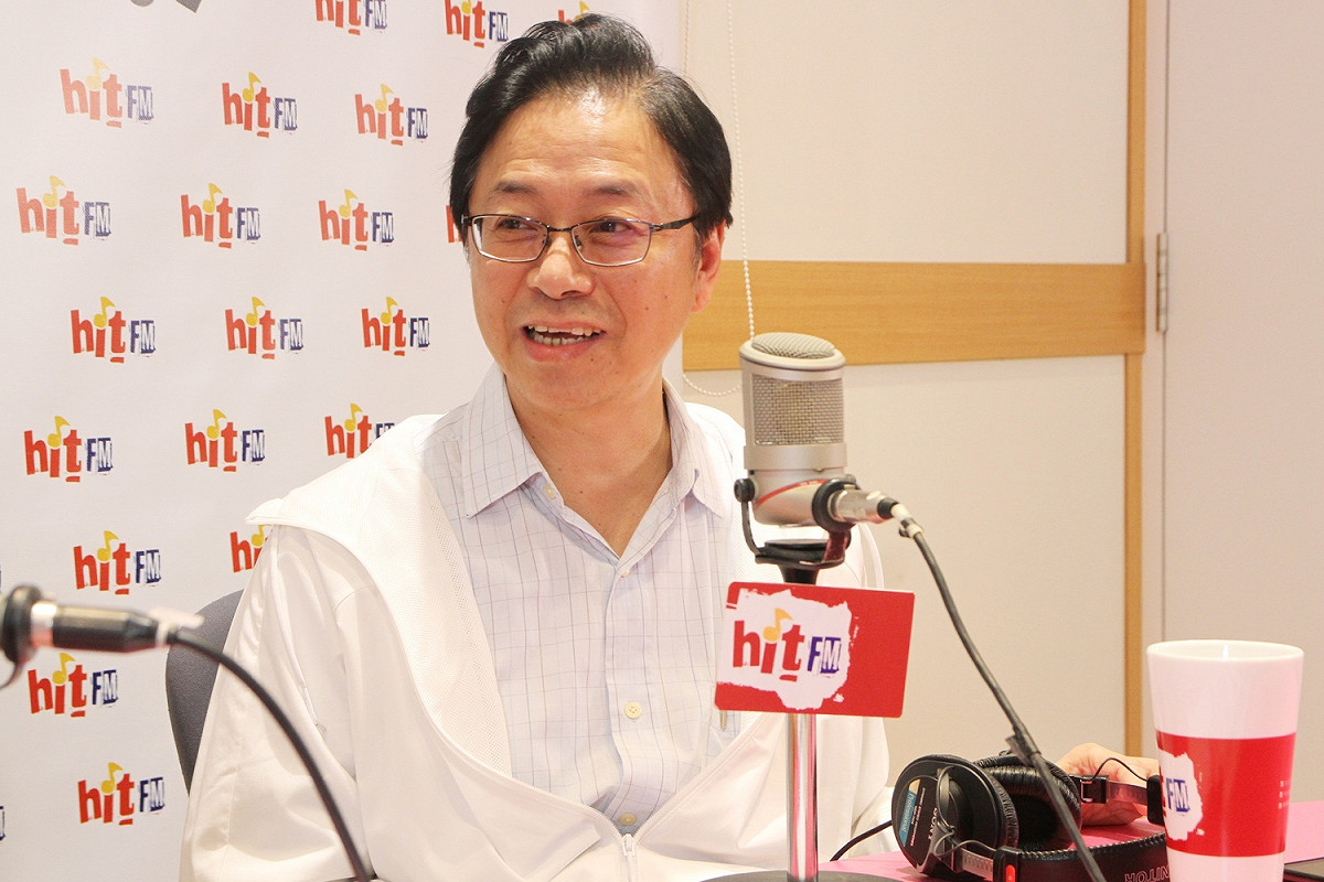 國民黨副總統候選人張善政。 圖：Hit Fm《周玉蔻嗆新聞》製作單位提供