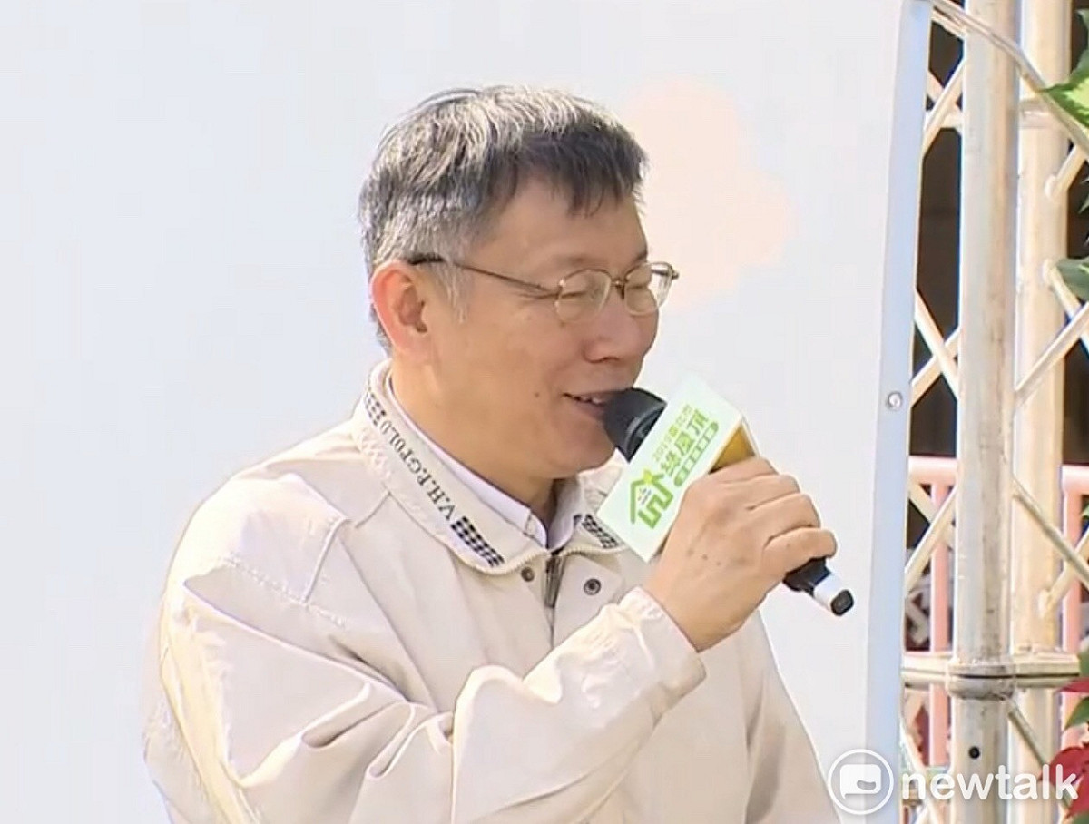 台北市長柯文哲昨（11）天接受媒體專訪時，首次明確坦承若沒意外的話會選2024總統，並指稱新北市長侯友宜可能是對手。 圖：謝莉慧/攝