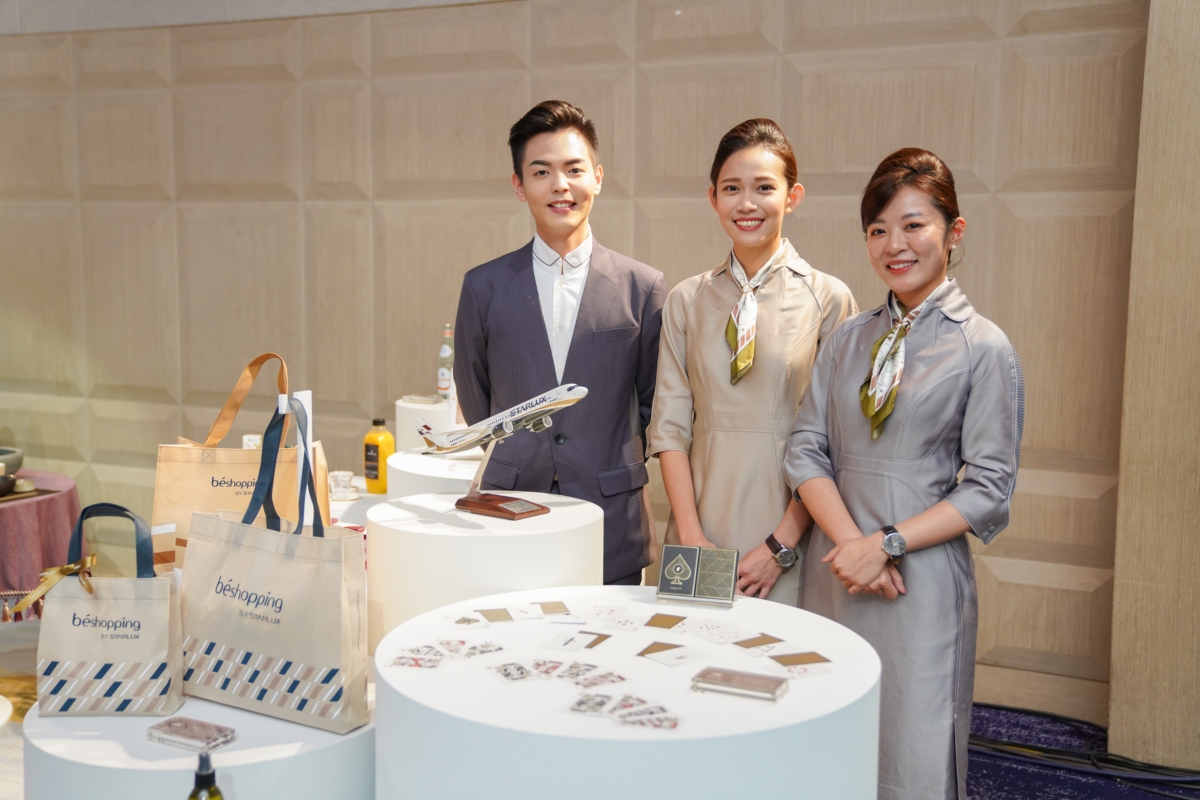 星宇航空今日公布機上備品和商務艙小點，匯集了世界名牌，將每一個座位營造成舒適的個人世界。 圖：星宇航空／提供