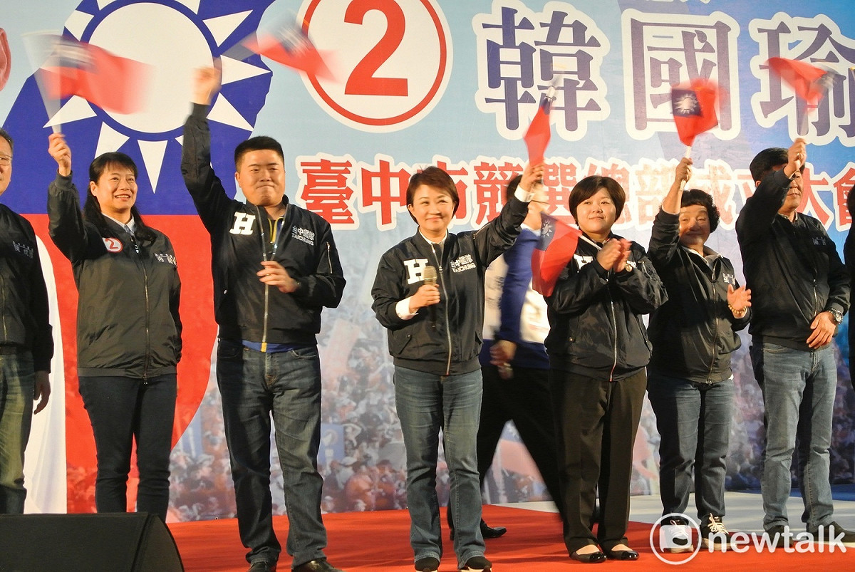 盧秀燕說我的執政就是輔選保證。 圖 : 唐復年/攝