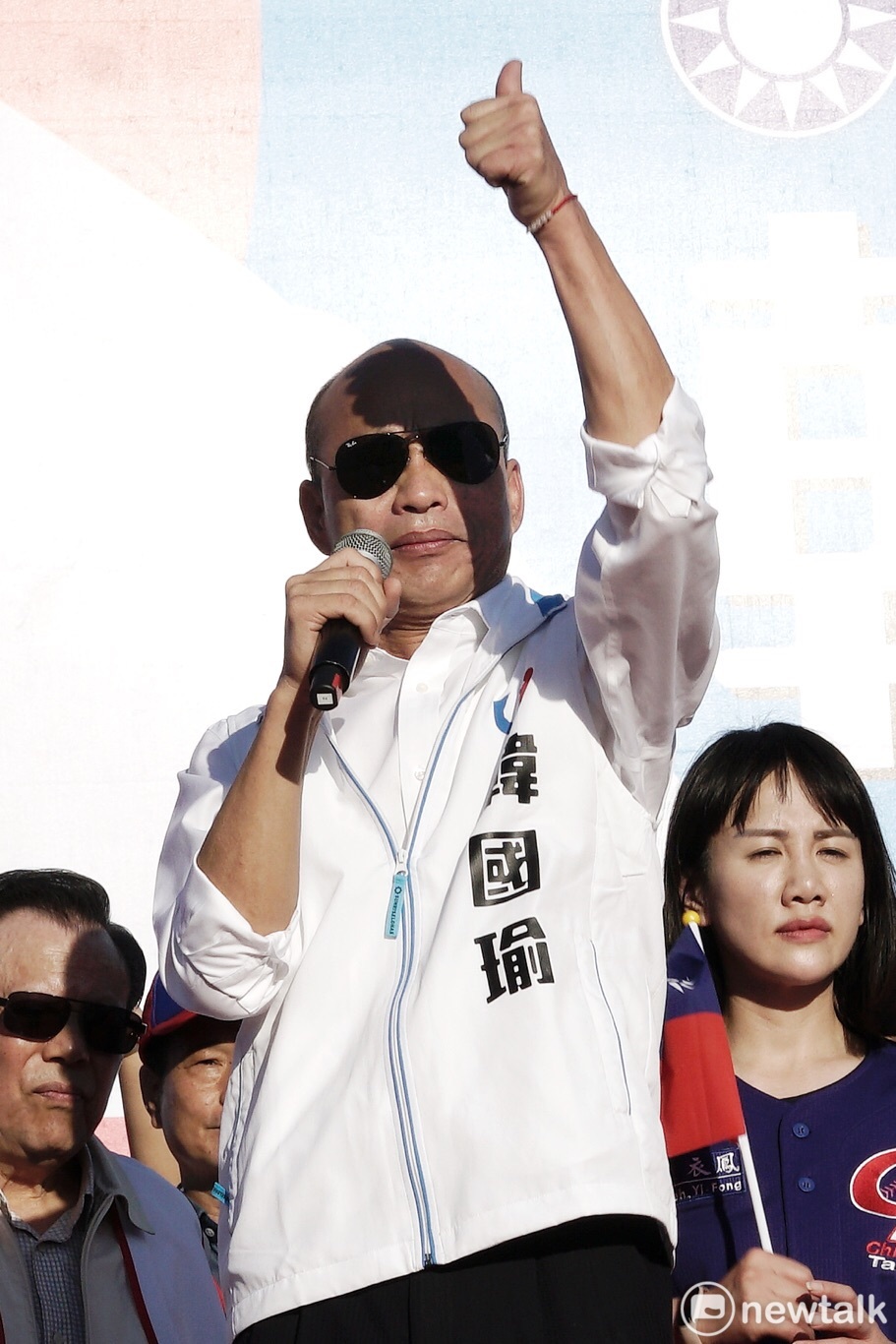 國民黨總統參選人韓國瑜。 圖：張良一/攝