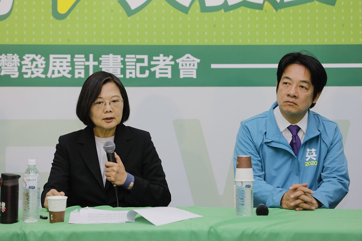 蔡英文總統呼籲民眾，在選前共同維持社會穩定。 圖：蔡英文競辦提供