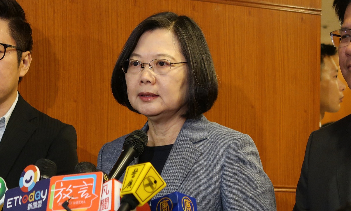 總統蔡英文今年將南下高雄參與228事件74周年中樞紀念儀式。 圖：林朝億／攝（資料照片）