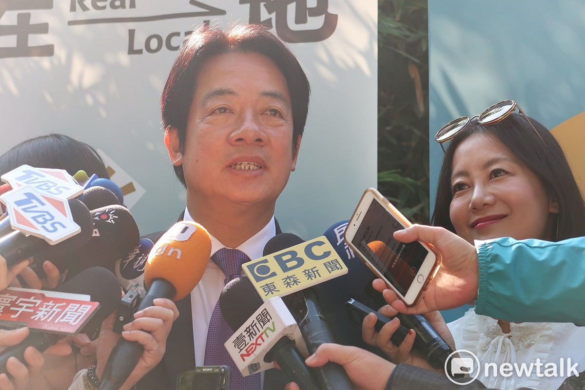 前行政院長賴清德17日出席文化界挺吳思瑤活動。 圖：林朝億/攝