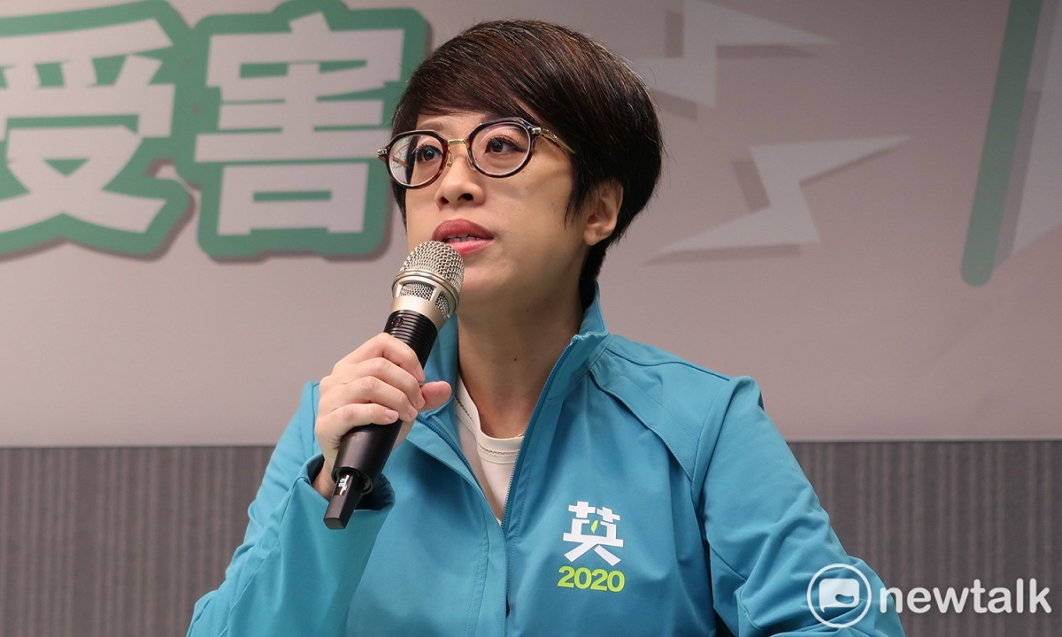 民進黨發言人李晏榕。 圖：林朝億/攝