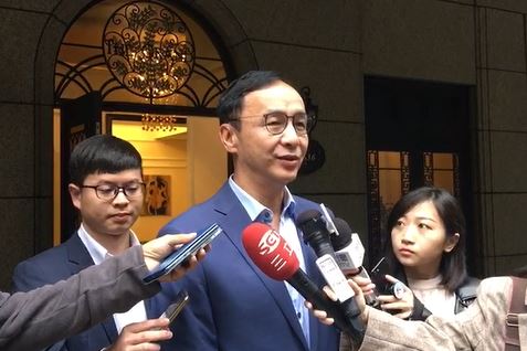 朱立倫表示，在選前最後時刻，每一天都要把握彙集整體力量爭取最後勝利。 圖：朱立倫辦公室／提供