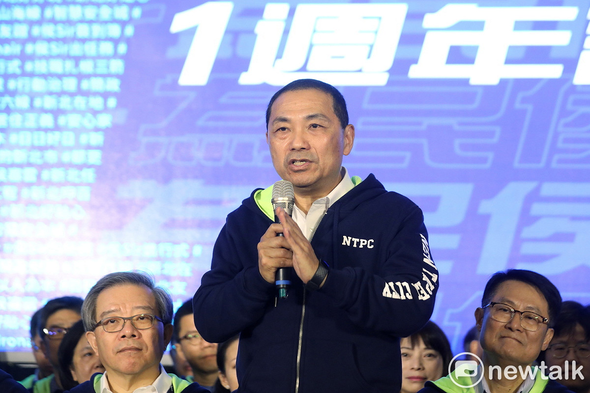 侯友宜說他要以除利興弊的新領導方式，帶領市府團隊翻轉新北市。 圖：林昀真/攝
