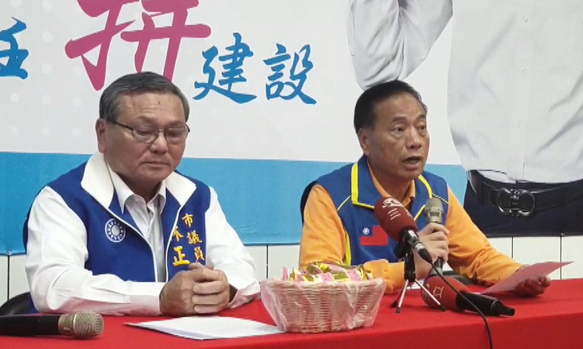 陳根德召開記者會澄清自己從未賺過一分黑心錢，也沒有收過任何非法利益。  圖：陳根德競選總部／提供