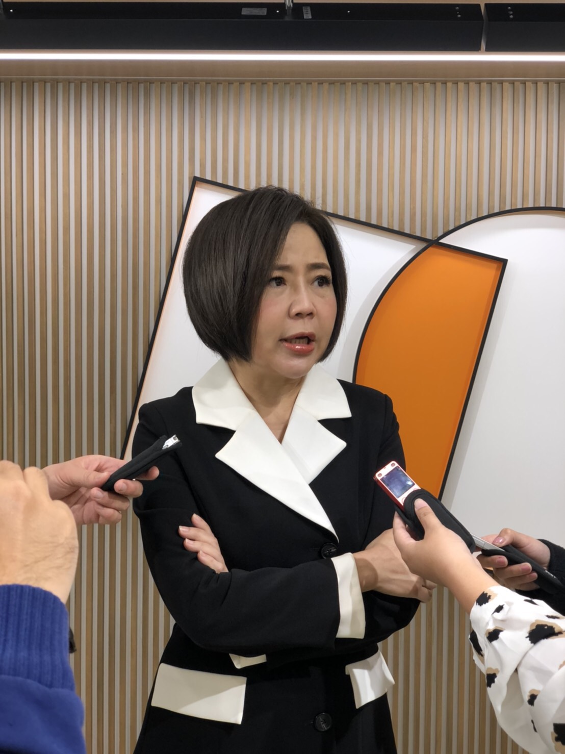 親民黨競選辦公室發言人于美人。 圖：親民黨提供
