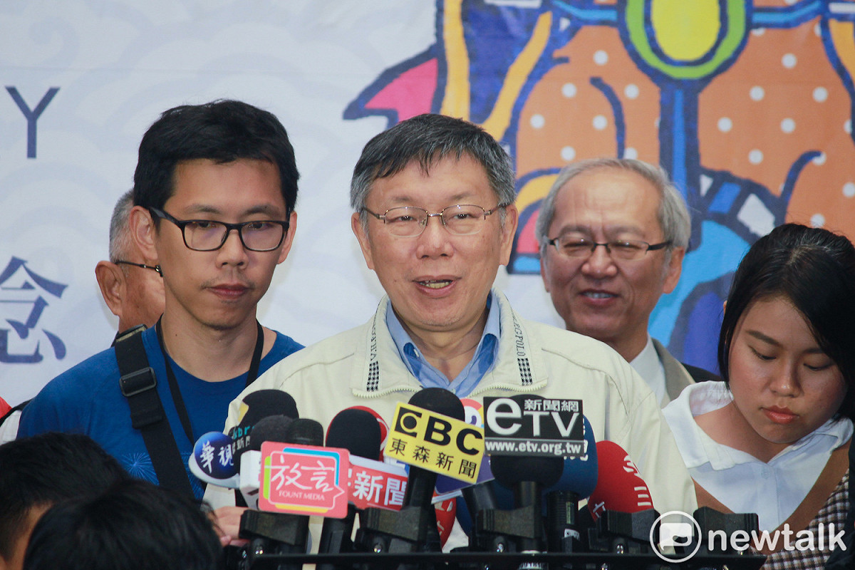 台北市長柯文哲。 圖：周煊惠 / 攝