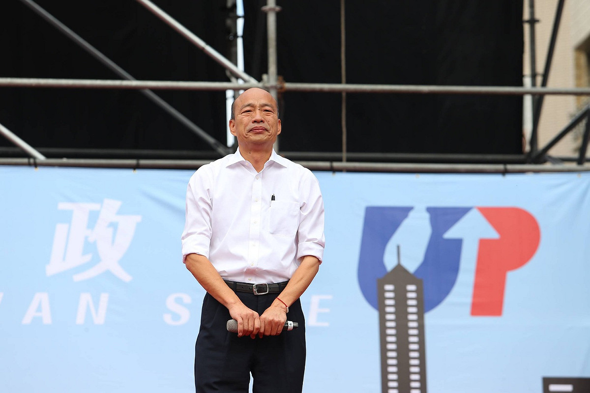 國民黨總統候選人韓國瑜。 圖：張良一／攝（資料照片）