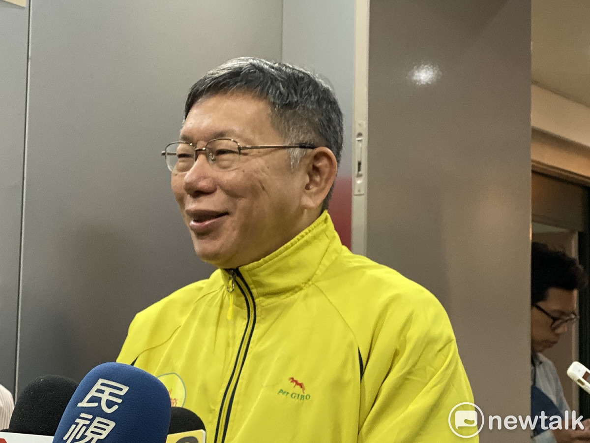 台北市長柯文哲。 圖：周煊惠 ／攝