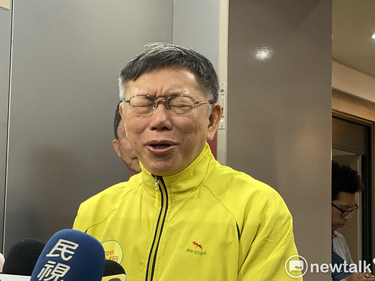 台北市長柯文哲。 圖：周煊惠 ／攝