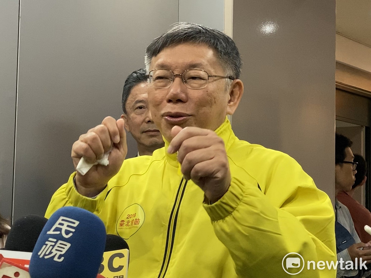 台北市長柯文哲。 圖：周煊惠 ／攝（資料照）