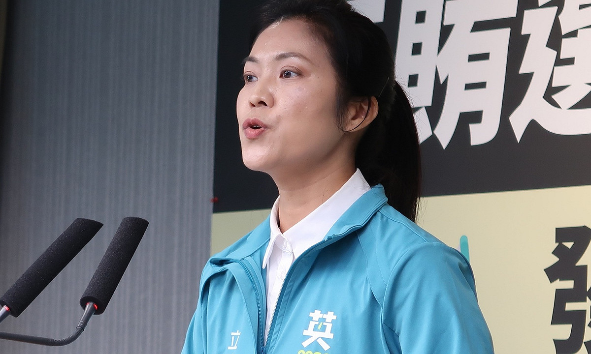 民進黨彰化縣第一選區立委候選人陳秀寶 圖：林朝億/攝
