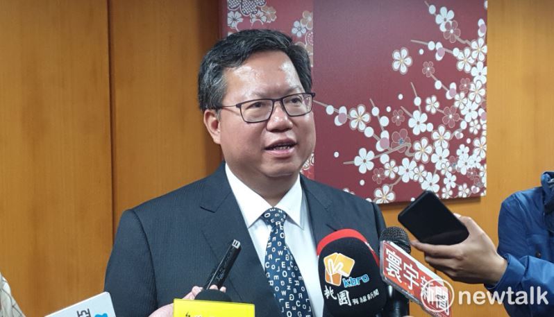 鄭文燦認為沼田幹夫是用善意的角度，提醒民進黨陣營需要步步為營。 圖：林昀真/攝