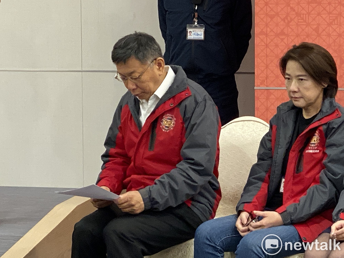 台北市長柯文哲。 圖：周煊惠 ／攝