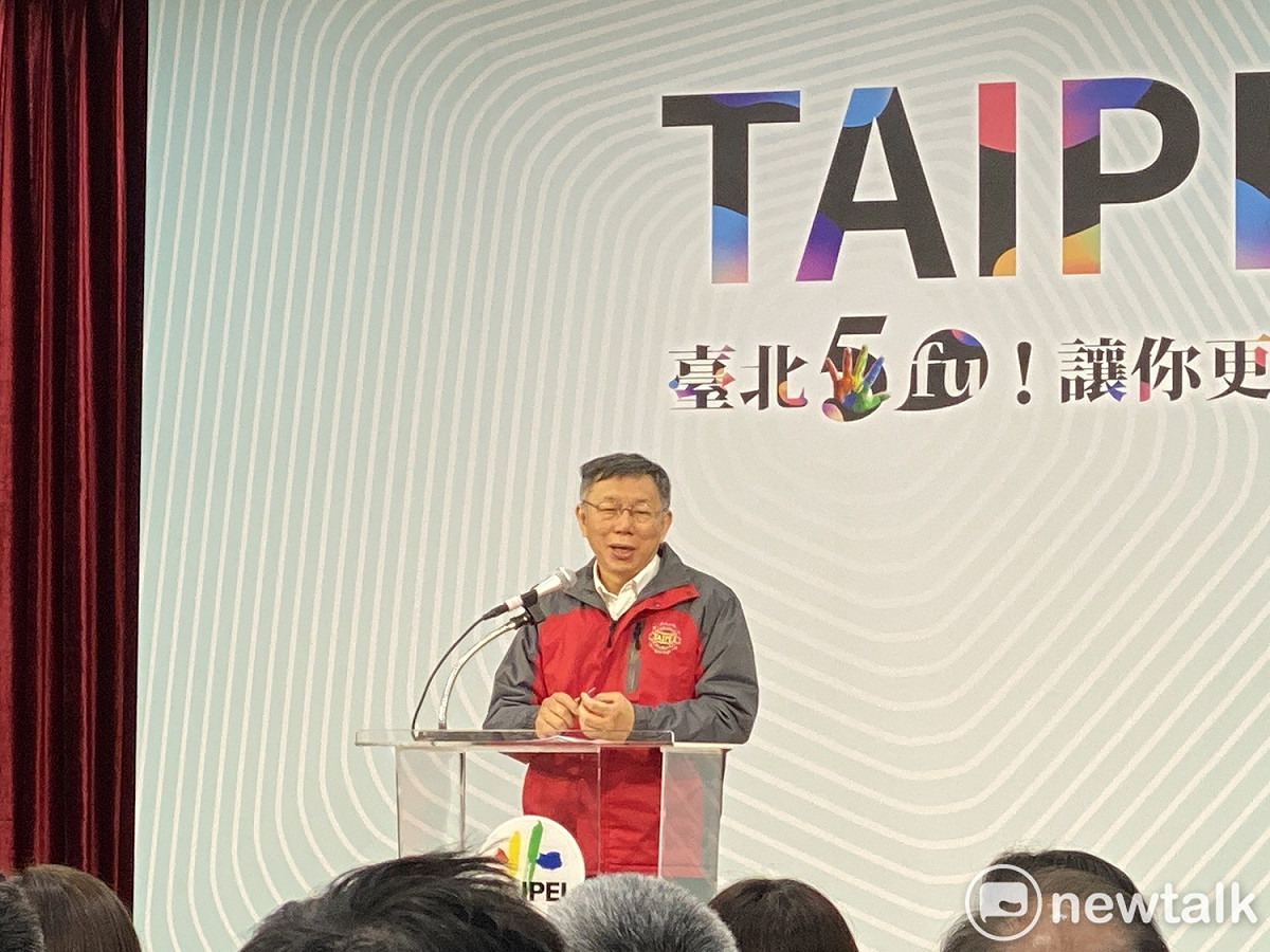 台北市長柯文哲。 圖：周煊惠 ／攝