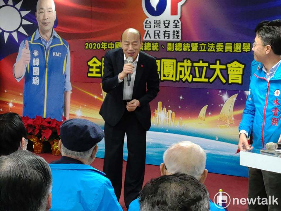 國民黨總統候選人韓國瑜。 圖：黃建豪/攝
