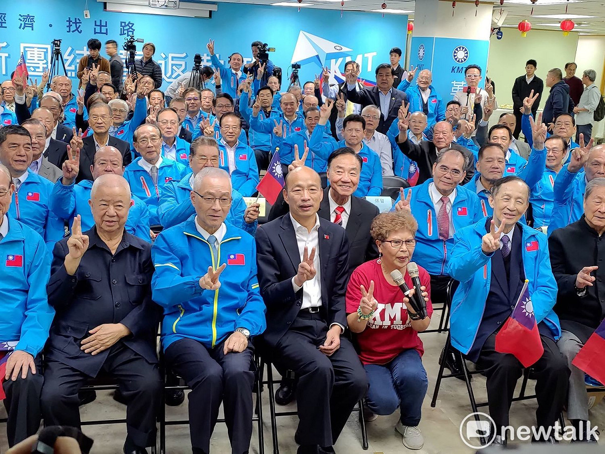 韓國瑜出席全國顧問團成立大會。 圖：黃建豪/攝