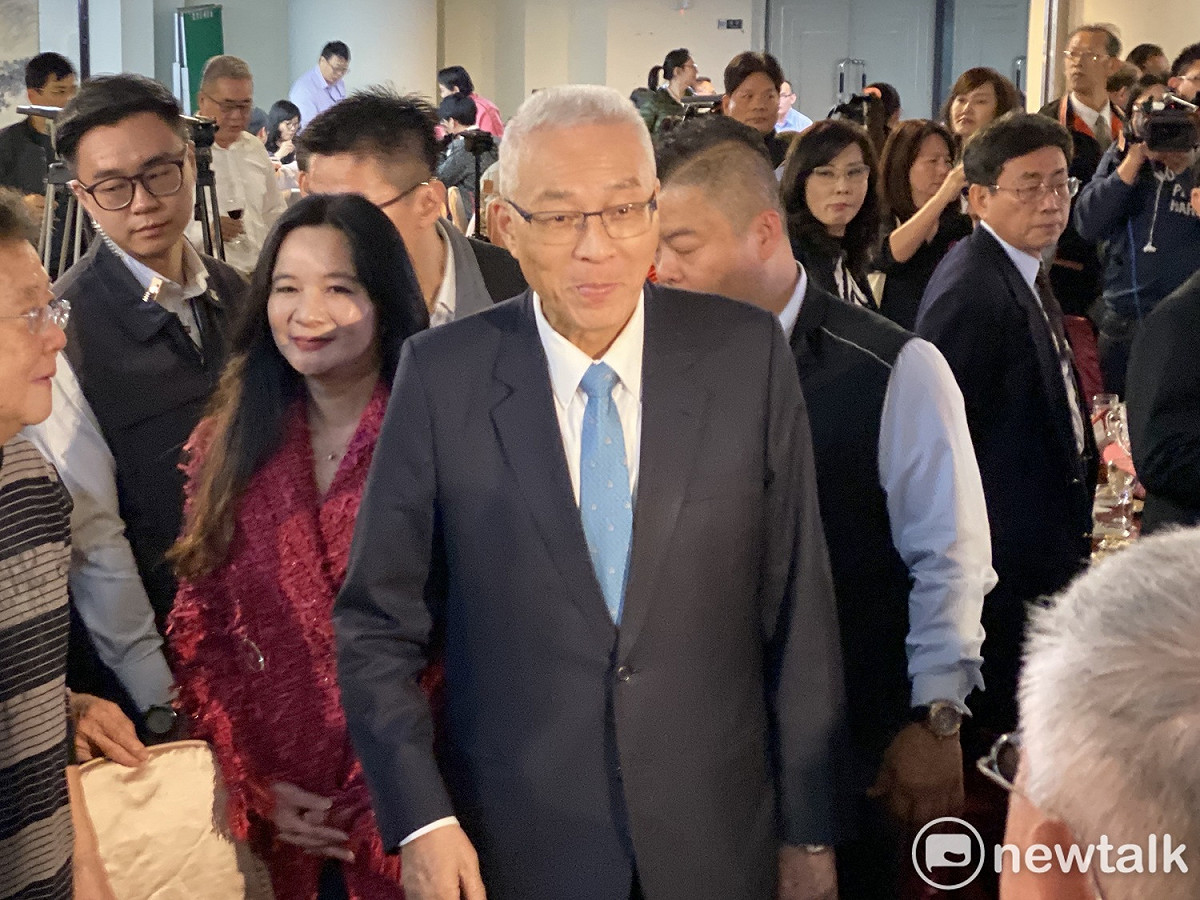 國民黨主席吳敦義。 圖：周煊惠 ／攝