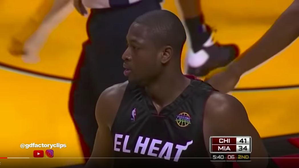 Dwayne Wade。 圖：擷取自youtube