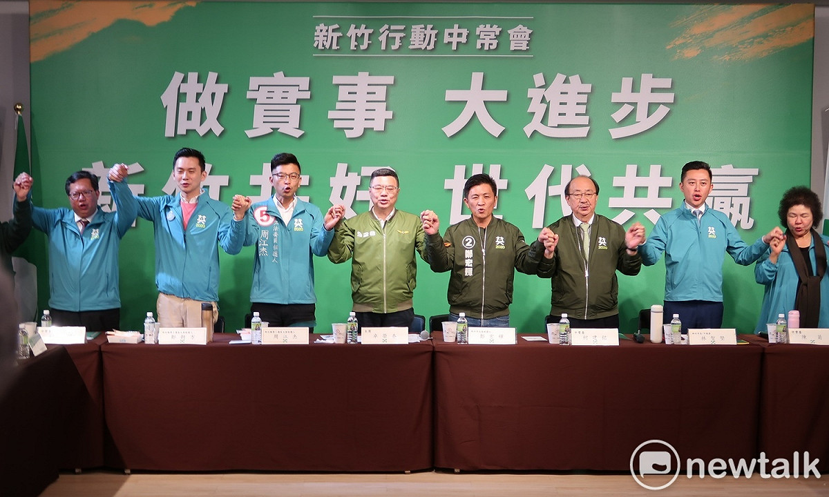 民進黨行動中常會 圖：林朝億/攝